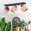 Granja ceiling light, ceiling spotlight black, 3-light sources