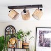 Bongal ceiling light, ceiling spotlight black, 3-light sources