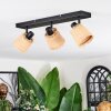 Lindberg ceiling light, ceiling spotlight black, 3-light sources