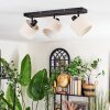 Bassagoda ceiling light, ceiling spotlight black, 3-light sources