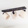 Bassagoda ceiling light, ceiling spotlight black, 3-light sources