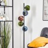 Koyoto globe light, floor lamp 31 cm blue, green, coppery, 5-light sources