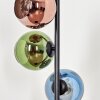 Koyoto globe light, floor lamp 31 cm blue, green, coppery, 5-light sources