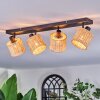 Cavaca ceiling light, ceiling spotlight black, 4-light sources