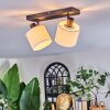 Bassagoda ceiling light, ceiling spotlight black, 2-light sources
