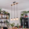 Bassagoda hanging light, pendant light Ecru, black, 3-light sources