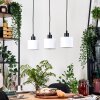 Bassagoda hanging light, pendant light Ecru, black, 3-light sources