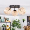 Basto ceiling light, globe light Ecru, 3-light sources
