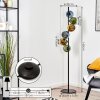 Koyoto globe light, floor lamp 34 cm blue, gold, green, 6-light sources