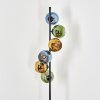 Koyoto globe light, floor lamp 34 cm blue, gold, green, 6-light sources