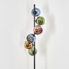 Koyoto globe light, floor lamp 32 cm blue, gold, green, coppery, 6-light sources