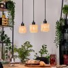 Cavaca hanging light, pendant light Ecru, black, 3-light sources