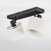 Bassagoda ceiling light, ceiling spotlight black, 2-light sources