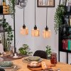 Granja hanging light, pendant light Ecru, black, 3-light sources