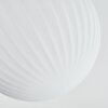 Chehalis ceiling light, globe light 30 cm white, 4-light sources
