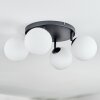 Chehalis ceiling light, globe light 30 cm white, 4-light sources