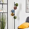 Koyoto globe light, floor lamp 32 cm blue, gold, green, coppery, 5-light sources