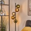 Koyoto globe light, floor lamp 32 cm blue, gold, green, coppery, 5-light sources
