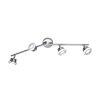 Wofi MORGAN ceiling spotlight LED chrome, 4-light sources