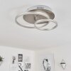 MOHLIN Ceiling Light LED matt nickel, 1-light source