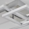 BUREN Ceiling Light LED matt nickel, 1-light source