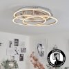 BUREN Ceiling Light LED matt nickel, 1-light source