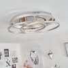BUREN Ceiling Light LED matt nickel, 1-light source