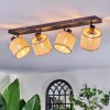 Sabadim ceiling light, ceiling spotlight black, 4-light sources
