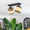 Chellas ceiling light, ceiling spotlight black, 2-light sources