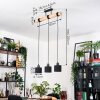 Bassagoda hanging light, pendant light Ecru, black, 3-light sources