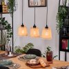 Lindberg hanging light, pendant light Ecru, black, 3-light sources