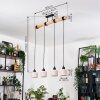 Bassagoda hanging light, pendant light Ecru, black, 4-light sources