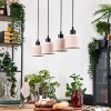 Bassagoda hanging light, pendant light Ecru, black, 4-light sources