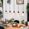Bassagoda hanging light, pendant light Ecru, black, 5-light sources