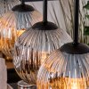 Ripoll hanging light, globe light, pendant light Ecru, black, 5-light sources