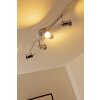 Wofi HOORN ceiling light LED chrome, 4-light sources