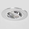 Monthois recessed light LED chrome, matt nickel, 1-light source