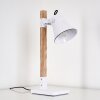 OKSBOL Table Lamp brown, white, 1-light source