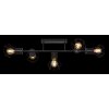 Globo PRISKA Ceiling Light black, 5-light sources