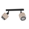 Eglo lights ROSLEY ceiling light, ceiling spotlight black, 2-light sources
