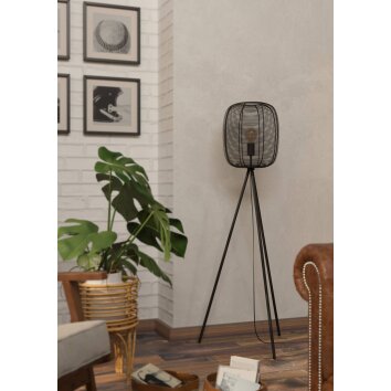 Eglo lights RINROE floor lamp black, 1-light source