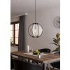 Eglo lights WAVERTON hanging light black, 1-light source