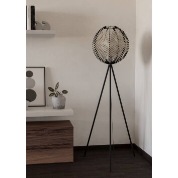 Eglo lights WAVERTON floor lamp black, 1-light source