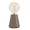 Eglo lights ASBY table lamp dark brown, 1-light source