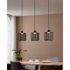 Eglo lights GINESTRONE-Z hanging light LED black, 3-light sources, Colour changer