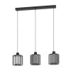 Eglo lights GINESTRONE-Z hanging light LED black, 3-light sources, Colour changer