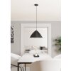 Eglo lights PODERE hanging light black, 1-light source
