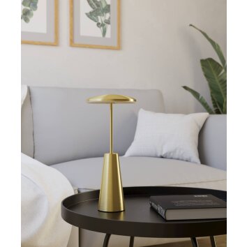 Eglo lights PICCOLA table lamp LED brass, 1-light source