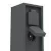 Eglo lights EGLO outdoor socket anthracite