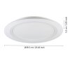 Eglo lights PADROGIANO-Z ceiling light LED white, Colour changer
